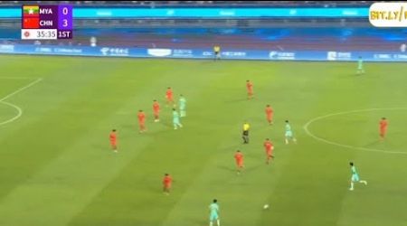 Myanmar vs China U23 (0-4), Goals Results/Extended Highlights-2023 Asian Games-U23.