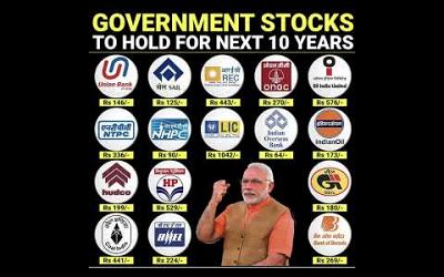 GOVERNMENT STOCKS TO HOLD FOR NEXT 10 YEARS | best stocks for long term investment #stockmarket
