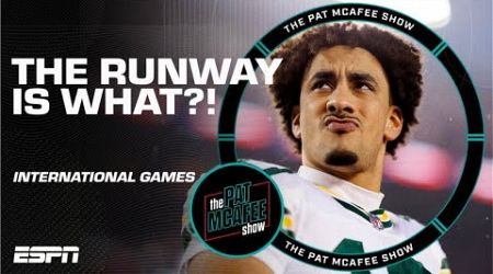 RUNWAY LENGTH? Packers WON’T be playing international games because of this?! | The Pat McAfee Show