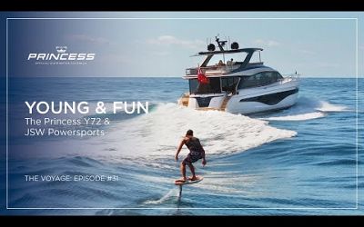Young and Fun: An action packed day out on the water with Princess Yachts