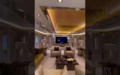 Inside L E O N A 80m #yacht #success #subscribe