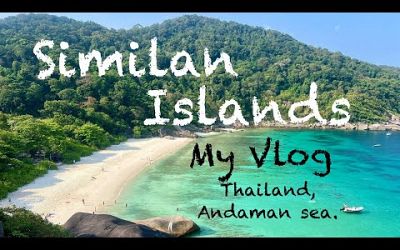 Similan islands, Thailand, Andaman sea cinematic vlog, Island hopping day trip, Phang-nga