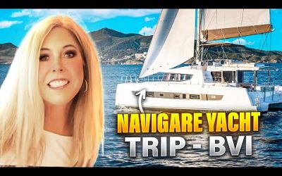 Tour The British Virgin Islands On A Catamaran Sailing Vacation | Travel Vlogger | Navigare Yachting