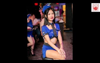 The line-up of Pattaya Soi 6. THAILAND April 2024 week 4. Part 6
