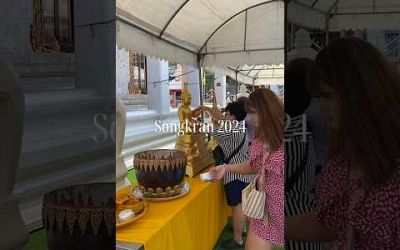 During Songkran Time #bangkok #festival #temple #buddhist #songkran2024