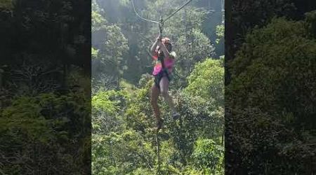 The longest, fastest and scariest Zipline in Phuket #zipline #scariestshorts