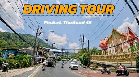 4K Scenic driving to Phuket, Thailand