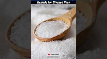 Remedy For Blocked Nose #shorts #drjavaidkhan #healthtips #health