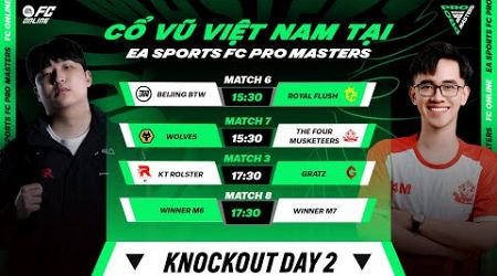 Hy vọng cuối cùng Việt Nam - T4M đối đầu Wolves | FC Pro Masters 2024 Knockout Day 2