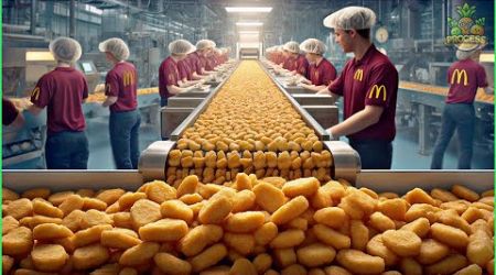 Mcdonald&#39;s Nuggets MEGA Factory: Processing Millions Of Nuggets With Modern Technology