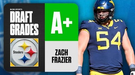 2024 NFL Draft Grades: Steelers select Zach Frazier No. 51 Overall | CBS Sports