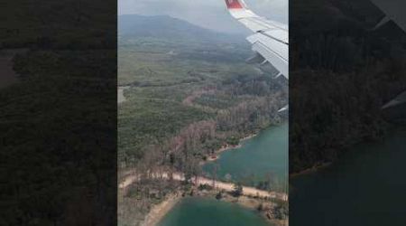 Landing in Phuket International airport | Beautiful views | AirAsia flight Bangkok to Phuket