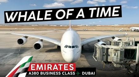 EMIRATES in BUSINESS on the A380 