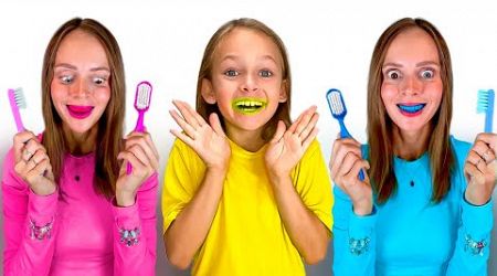 Brush Your Teeth - Healthy habits kids stories