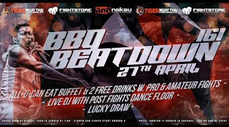 BBQ Beatdown 161 : Pro &amp; Amateur Fights LIVE!