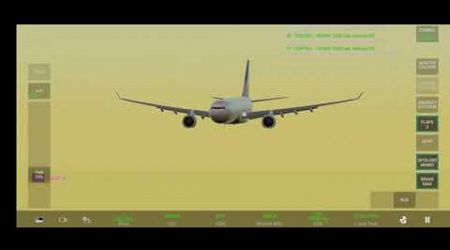 RFS-Real Flight Simulator Airbus A330-300 Aeroflot Phuket Intl to Pulkovo Airport Full Landing.#rfs