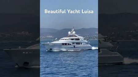 Beautiful Yacht Luisa#trending #viralvideo #travel #summer #beach #beachlife #yacht #boat #500subs