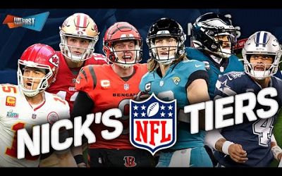 Chiefs bad for business, Bears party crashers in Nick&#39;s Post Draft Tiers | NFL | FIRST THINGS FIRST