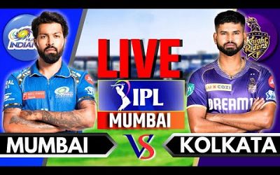 IPL 2024 Live: MI vs KKR Live Match | IPL Live Score &amp; Commentary | Mumbai vs Kolkata Live, Inning 2