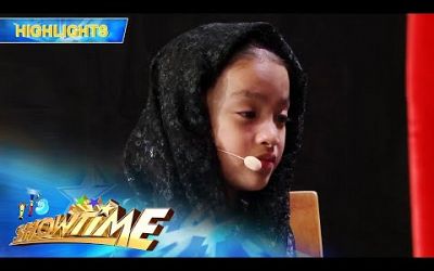 Kulot &#39;cries&#39; in his acting on &#39;Showing Bulilit&#39; | It&#39;s Showtime