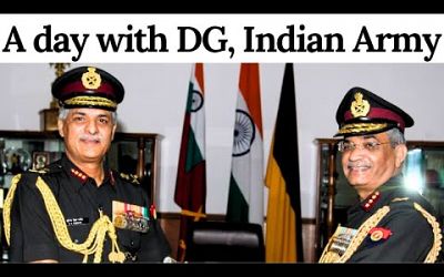 A day with Director General Medical Services ( Indian Army )