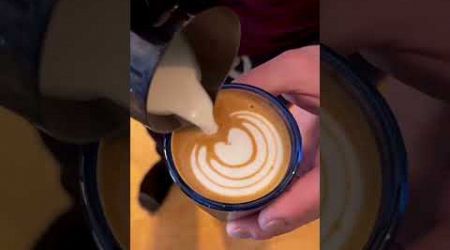 Best latte art in world international Barista #viral #shorts #youtuneshorts