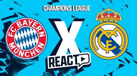 BAYERN x REAL MADRID - Champions League FSC React