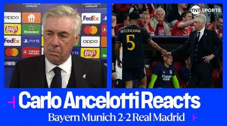 &quot;WE DIDN&#39;T PLAY OUR BEST&quot; | Carlo Ancelotti | Bayern Munich 2-2 Real Madrid | UEFA Champions League
