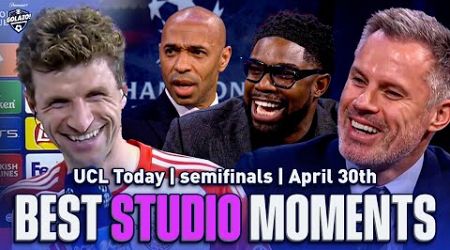 The BEST moments from UCL Today! | Richards, Henry, Abdo, Muller &amp; Carragher | SFs 30th April