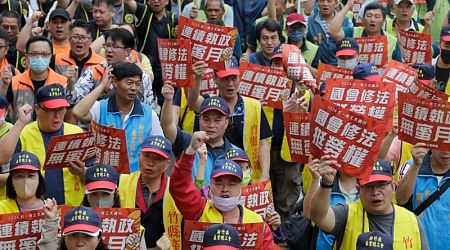 Workers, activists across Asia and Europe hold May Day rallies to call for greater labor rights 