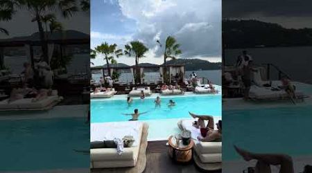 Yona Beach Club: Inside Phuket&#39;s First Floating Beach Party #thailand #travel #vlog #viral