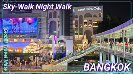BANGKOK Sky-Walk at Night NEW Moxy Hotel and Pier 111 