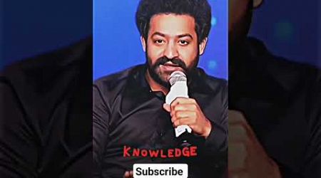 jr ntr speech about differance knowledge and education