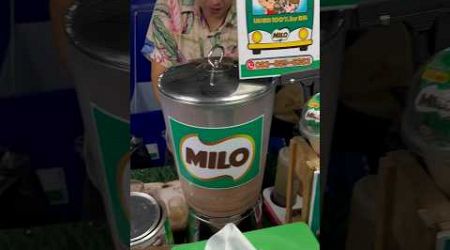 Asian street food - Iced Milo in Bangkok 