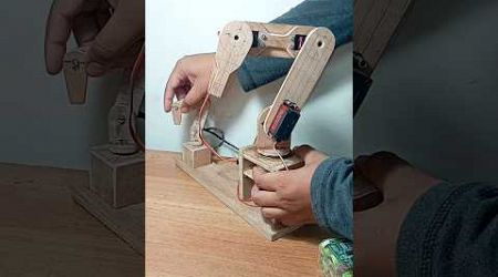 Diy Wooden Robotic Arm 
