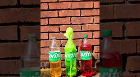 Popular Coke Sodas Vs Mentos 7 (SLOW MO) #satisfying #experiment #asmr