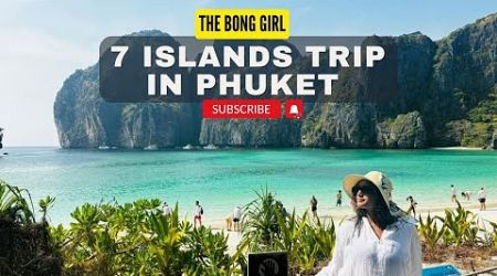 7 Islands Trip in Phuket | Day 2 | Maya Bay | The Bong Girl | Travel Vlog 41