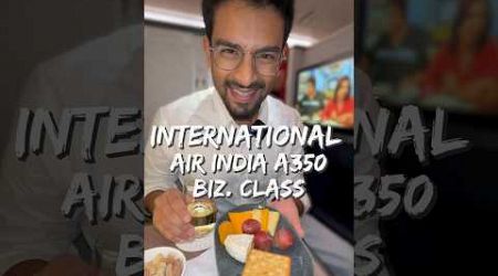 First Air India A350 International Flight To Dubai!! ✈️