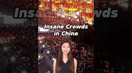 Insane Crowds in China 