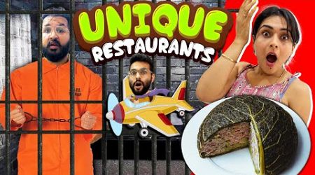 Eating At Every UNIQUE Restaurant For 24 Hours 