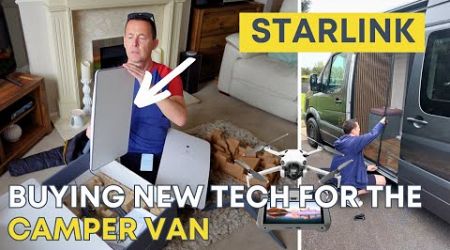 Buying New Technology for the Camper Van | Starlink