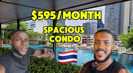 $595/Month Spacious Condo Tour! Are Older Condos in Bangkok Underrated? Ultimate Convenience Ft Tyy