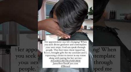 Blessed and inspired!!@iamjuneybee#hairloss #healing #alopeciastylist #hair #education#motivation