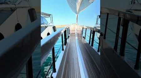 Ready for charter! M/Y Lady Aga - Brand NEW #charteryacht #ferrettiyachts