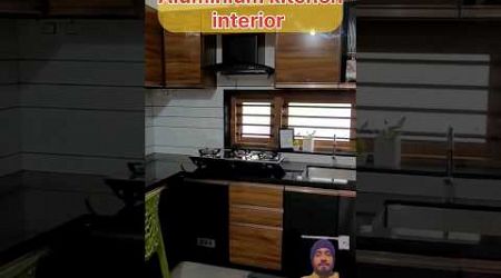 Aluminium kitchen Home service #aluminium #model #kitchen #interior #lifestyle #song @DIY82732