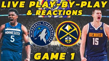 Minnesota Timberwolves vs Denver Nuggets | Live Play-By-Play &amp; Reactions