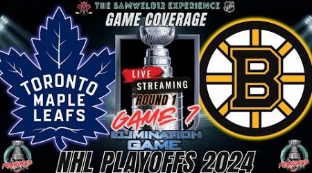 Live: TORONTO MAPLE LEAFS vs BOSTON BRUINS live Stanley Cup Playoffs game 7