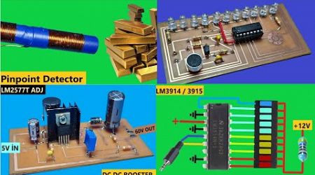5 Popular Electronic Projects Built on Homemade PCBs