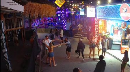 Livecam4k | Ko Samui Street Night Life | Thailand 