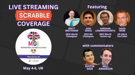 MGI International Scrabble Classics - Live Streaming Coverage, Day 2